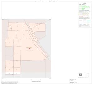 2000 Census County Block Map: Hunt County, Inset I01