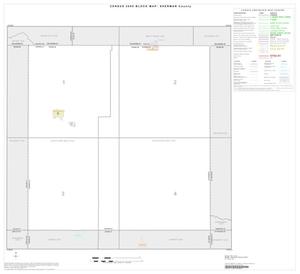 Primary view of object titled '2000 Census County Block Map: Sherman County, Index'.