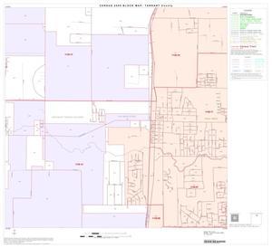 2000 Census County Block Map: Tarrant County, Block 16