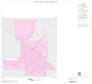 Primary view of object titled '2000 Census County Block Map: Lamb County, Inset D01'.