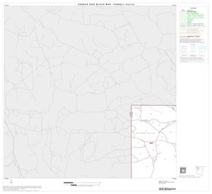 Primary view of object titled '2000 Census County Block Map: Terrell County, Block 1'.