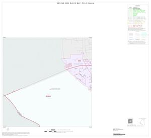 Primary view of object titled '2000 Census County Block Map: Polk County, Inset B01'.