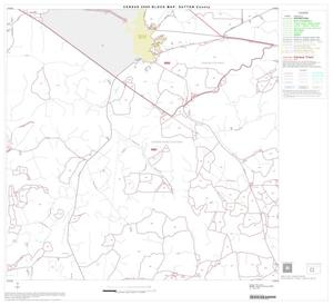 Primary view of object titled '2000 Census County Block Map: Sutton County, Block 6'.