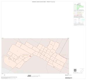 Primary view of object titled '2000 Census County Block Map: Trinity County, Inset A01'.