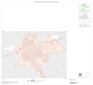 Primary view of object titled '2000 Census County Block Map: Upton County, Inset B01'.