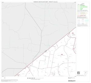 Primary view of object titled '2000 Census County Block Map: Trinity County, Block 3'.