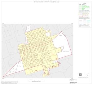 2000 Census County Block Map: Winkler County, Inset A01