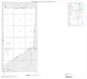 Primary view of object titled '2000 Census County Block Map: Culberson County, Index'.