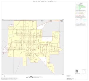 Primary view of object titled '2000 Census County Block Map: Jones County, Inset A01'.
