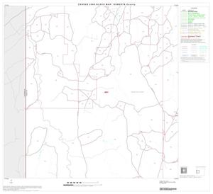 Primary view of object titled '2000 Census County Block Map: Roberts County, Block 4'.