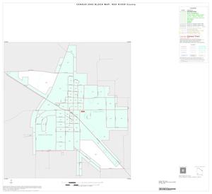 2000 Census County Block Map: Red River County, Inset E01