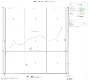 Primary view of object titled '2000 Census County Block Map: Motley County, Index'.