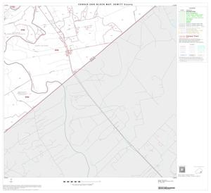 Primary view of object titled '2000 Census County Block Map: DeWitt County, Block 18'.