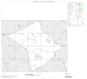 2000 Census County Block Map: Lee County, Index