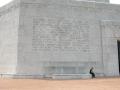 Photograph: Engraved frieze on the San Jacinto Monument, On This Field
