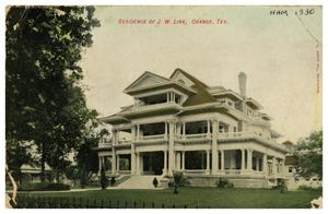 [Residence of J W Link, Orange, Tex.]