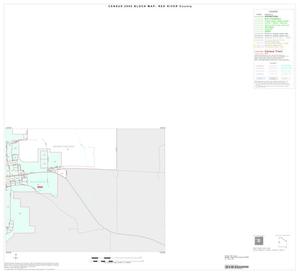 2000 Census County Block Map: Red River County, Inset A04