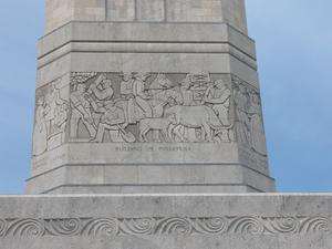 Frieze of San Jacinto Monument, Building of Industries