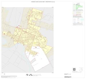 Primary view of object titled '2000 Census County Block Map: Wharton County, Inset C01'.