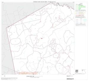 Primary view of object titled '2000 Census County Block Map: Tyler County, Block 1'.