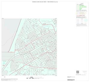 Primary view of object titled '2000 Census County Block Map: Tom Green County, Inset D05'.