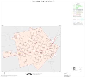 Primary view of object titled '2000 Census County Block Map: DeWitt County, Inset D01'.