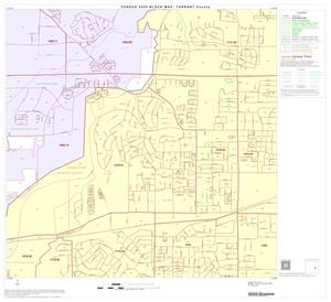 Primary view of object titled '2000 Census County Block Map: Tarrant County, Block 58'.