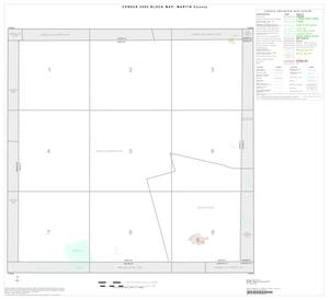 Primary view of object titled '2000 Census County Block Map: Martin County, Index'.
