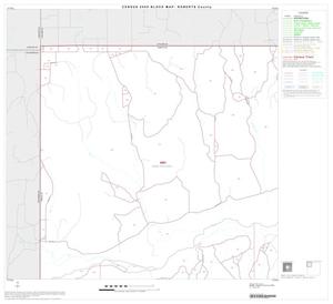 Primary view of object titled '2000 Census County Block Map: Roberts County, Block 1'.