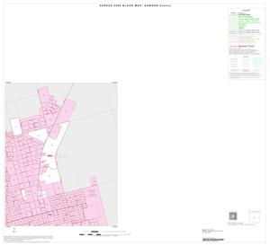 Primary view of object titled '2000 Census County Block Map: Dawson County, Inset A02'.
