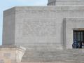 Photograph: Engraved frieze on the San Jacinto Monument, Early Policies of Mexico