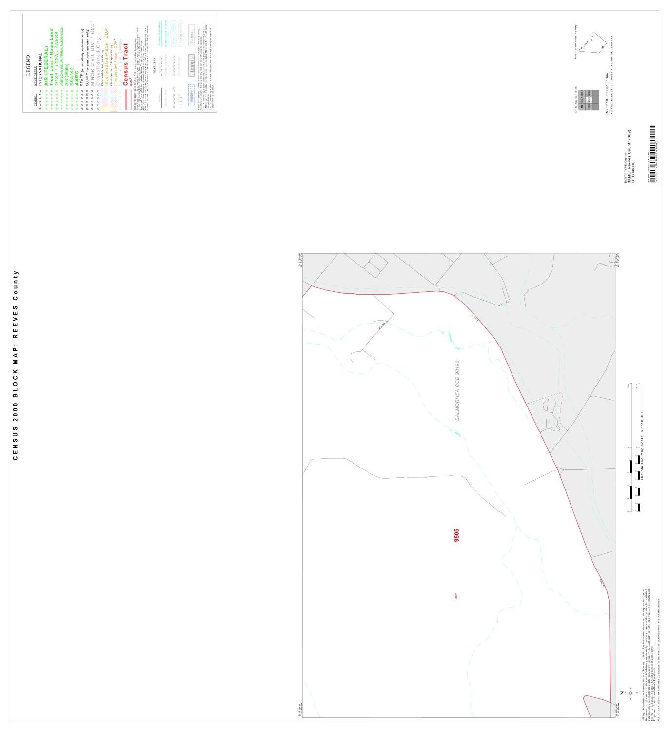 2000 Census County Block Map: Reeves County, Inset D05
                                                
                                                    [Sequence #]: 1 of 1
                                                