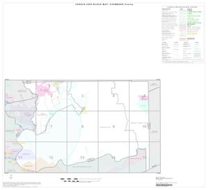 Primary view of object titled '2000 Census County Block Map: Chambers County, Index'.