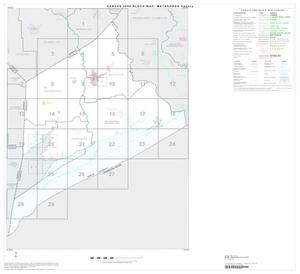 Primary view of object titled '2000 Census County Block Map: Matagorda County, Index'.