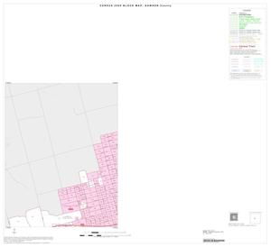 Primary view of object titled '2000 Census County Block Map: Dawson County, Inset A01'.