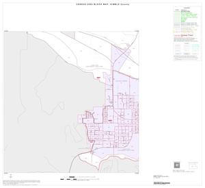 2000 Census County Block Map: Kimble County, Inset A05