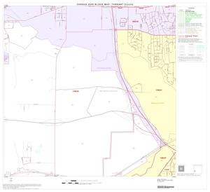 2000 Census County Block Map: Tarrant County, Block 62