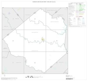 2000 Census County Block Map: Goliad County, Index