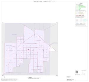 2000 Census County Block Map: Hunt County, Inset A01