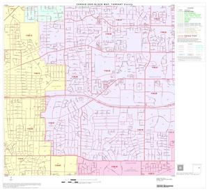 2000 Census County Block Map: Tarrant County, Block 38