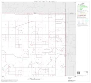 Primary view of object titled '2000 Census County Block Map: Moore County, Block 3'.