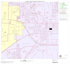 2000 Census County Block Map: Tarrant County, Block 19