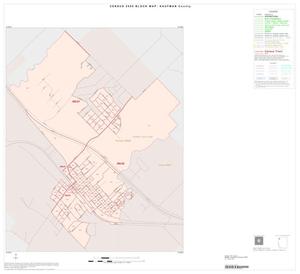 Primary view of object titled '2000 Census County Block Map: Kaufman County, Inset A01'.