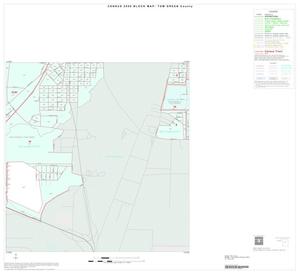 2000 Census County Block Map: Tom Green County, Inset D10