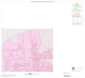 2000 Census County Block Map: Harrison County, Inset B01