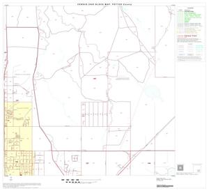 Primary view of object titled '2000 Census County Block Map: Potter County, Block 19'.