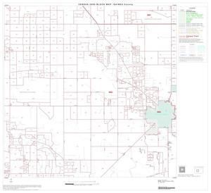 Primary view of object titled '2000 Census County Block Map: Gaines County, Block 6'.