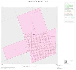 Primary view of object titled '2000 Census County Block Map: Zavala County, Inset A01'.
