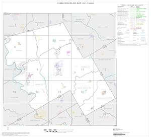 2000 Census County Block Map: Hill County, Index