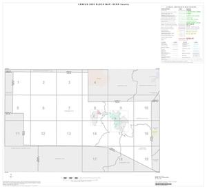 2000 Census County Block Map: Kerr County, Index